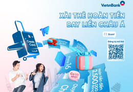 Hoàn tiền lên đến 2.500.000 VND cho chủ thẻ Tín dụng Quốc tế VietinBank