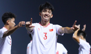 Trực tiếp bóng đá U20 Việt Nam 5-0 U20 Bhutan: Công Phương kiến tạo, ghi bàn