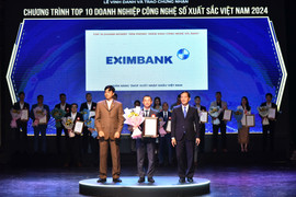 Eximbank lọt Top 10 doanh nghiệp tiên phong triển khai công nghệ số