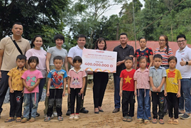 Bạn đọc Báo điện tử VTC News xây lại 2 lớp học bị sụp đổ do mưa lũ ở Cao Bằng