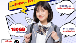 mobiEdu tung loạt gói cước đồng hành cùng học sinh, hứa hẹn 1 năm học bùng nổ