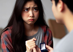 Được cầu hôn, cô gái sợ tái mặt khi bạn trai nói ''chồng nội trợ, vợ kiếm tiền'