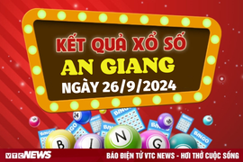 XSAG 26/9 - Kết quả xổ số An Giang hôm nay 26/9/2024 - XSAG thứ Năm