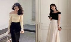 Mách nàng cách diện chân váy dài đẹp xuất sắc