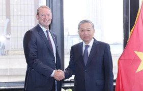 Tổng Bí thư, Chủ tịch nước Tô Lâm tiếp lãnh đạo các doanh nghiệp Hoa Kỳ