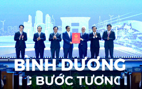 Bình Dương trao quyết định chủ trương đầu tư 6 dự án trị giá 1,5 tỷ USD