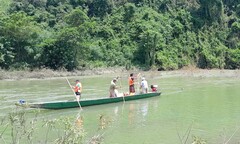 Tìm thấy thi thể nam thanh niên sau 4 ngày mất tích trên sông Giăng 