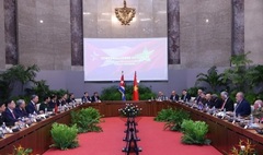 Tổng Bí thư, Chủ tịch nước hội đàm với Bí thư Thứ nhất, Chủ tịch nước Cuba