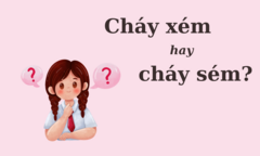 90% người dùng sai chính tả: 'Cháy xém' hay 'cháy sém'?
