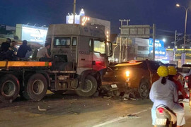 Tin tai nạn mới nhất ngày 27/9: 8 ô tô tông liên hoàn trên quốc lộ 51
