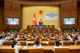 Khai mạc Phiên họp giả định Quốc hội trẻ em lần thứ 2