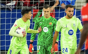 Phòng ngự thảm họa, Barcelona thua sốc Osasuna