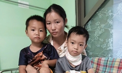 Hai con cùng lúc mắc bệnh hiểm nghèo, vợ chồng người Mông cầu cứu