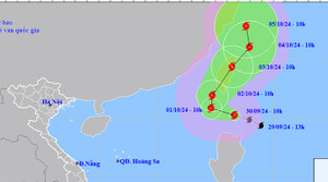 Bão Krathon mạnh cấp 15 có đi vào Biển Đông?