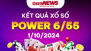 Vietlott 1/10 - Kết quả xổ số Vietlott hôm nay 1/10/2024 - Xổ số Power 6/55 1/10
