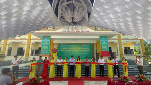 PVFCCo: Khánh thành, bàn giao Nhà lớp học và chức năng trường THCS Quảng Tiên