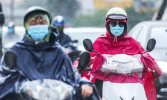 Ngày mai, Bắc Bộ lạnh về đêm và sáng sớm, Trung Bộ mưa lớn