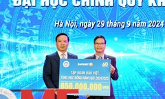 Bảo Việt tặng 'Quỹ xe đạp chở ước mơ' cho trẻ em nghèo hiếu học trong gần 20 năm