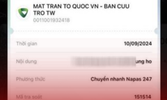 Bộ Công an sẽ giải quyết tố giác hành vi làm giả bill chuyển tiền từ thiện