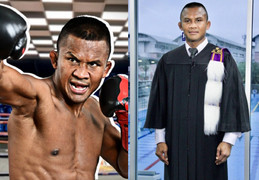 'Thánh Muay Thái Lan' gây bất ngờ khi sở hữu 5 bằng đại học