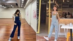 Bí quyết trẻ trung và năng động với quần yếm