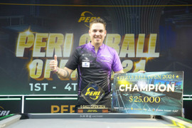 Cựu cơ thủ số 1 thế giới vô địch giải Peri Open Pool 2024