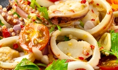 Cách làm món mực trộn chua cay cực dễ
