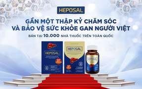 Heposal: Gần một thập kỷ chăm sóc và bảo vệ sức khỏe gan của người Việt