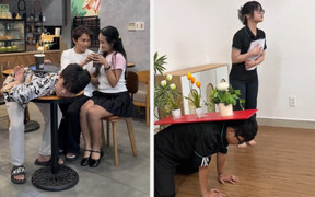 Trend ‘đóng giả đồ vật thử lòng mọi người và cái kết’ khiến giới trẻ phát sốt