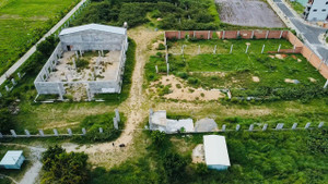 Cảnh dở dang tại dự án siêu thị và dịch vụ vừa bị UBND tỉnh Phú Yên thu hồi