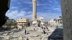 Israel không kích nhà thờ Hồi giáo ở Gaza, hàng chục người thương vong