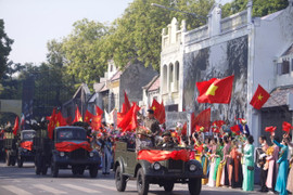 'Ngày hội Văn hóa vì hòa bình' tái hiện những mốc son lịch sử của Thủ đô