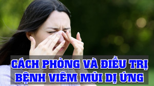Cách phòng và chữa viêm mũi dị ứng