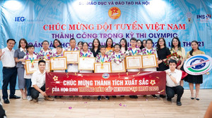 Trường Newton dẫn đầu Việt Nam tại Olympic Toán và Khoa học quốc tế 2024