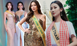 Hoa hậu Quế Anh thể hiện thế nào trong những ngày đầu chinh chiến quốc tế?