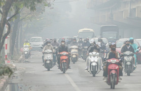 Sáng nay, Hà Nội ô nhiễm không khí thứ 2 thế giới, ở mức gây hại sức khoẻ