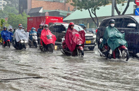 Dự báo thời tiết TP.HCM ngày 9/10: Mưa dông, cảnh báo ngập vùng trũng thấp