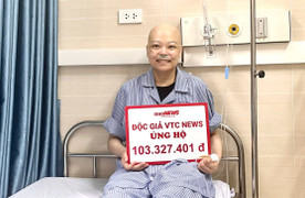 Trao hơn 103 triệu đồng đến nữ cảnh sát ung thư giai đoạn cuối