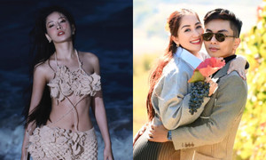 Sao Việt 13/10: Chi Pu gợi cảm, Phan Hiển nói ngôn tình với bà xã Khánh Thi