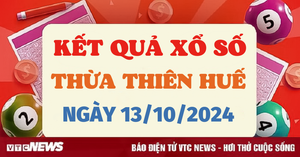 XSTTH 13/10 - Kết quả xổ số Thừa Thiên Huế hôm nay 13/10/2024 - XSTTH Chủ nhật