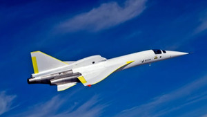 Cận cảnh máy bay siêu thanh đạt tốc độ kỷ lục khi bay thử nghiệm