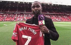 Sao Man Utd tặng quà bất ngờ cho thí sinh Đường lên đỉnh Olympia