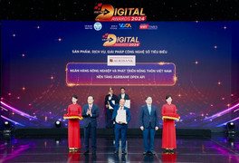 Agribank đóng góp tích cực vào quá trình chuyển đổi số quốc gia