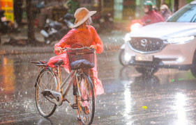 Miền Bắc đón không khí lạnh kèm mưa dông sau chuỗi ngày nắng hanh