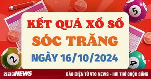 XSST 16/10 - Kết quả xổ số Sóc Trăng hôm nay 16/10/2024 - XSST thứ Tư