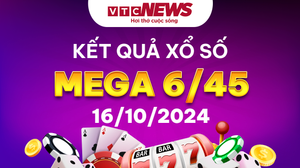 Vietlott 16/10 - Kết quả xổ số Vietlott hôm nay 16/10/2024 - Xổ số Mega 6/45