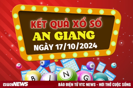 XSAG 17/10 - Kết quả xổ số An Giang hôm nay 17/10/2024 - XSAG thứ Năm