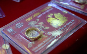 Vàng nhẫn lại phá đỉnh, tiến sát 84,5 triệu đồng/lượng