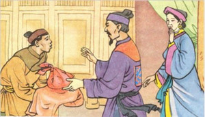Vị quan nào từng móc họng trả lại bữa ăn cho kẻ hối lộ? 