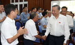 Tổng Bí thư, Chủ tịch nước Tô Lâm tiếp xúc cử tri Hưng Yên
